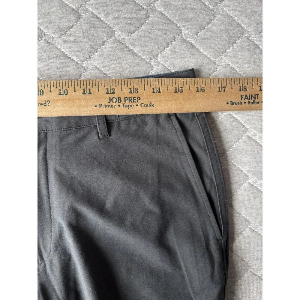 Faherty All Day 9 Inch Shorts Mens 31 Gray Stretch Chino Golf Casual Summer